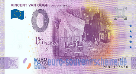 PEBR-2022-5 VINCENT VAN GOGH CAFETERRAS BIJ NACHT
