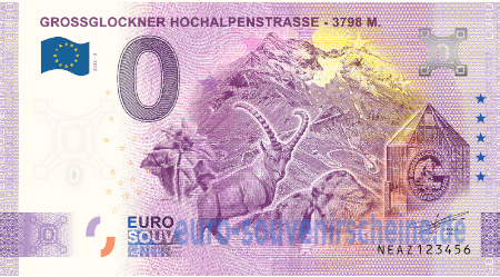 NEAZ-2022-3 GROSSGLOCKNER HOCHALPENSTRASSE - 3798 m. 