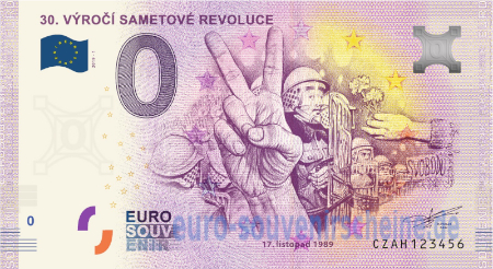 CZAH-2019-1 30. VÝROČÍ SAMETOVÉ REVOLUCE 