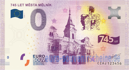 CZAJ-2019-1 745 LET MĚSTA MĚLNÍK 